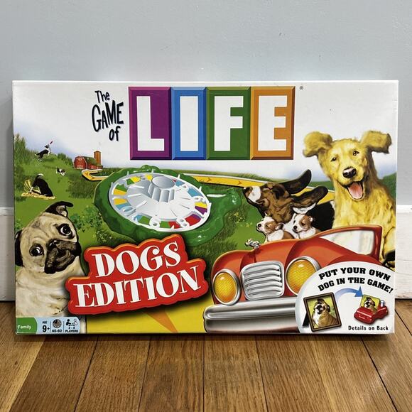 Hasbro Other - The Game of Life Dogs Edition Family Board Game Complete – Hasbro 2011